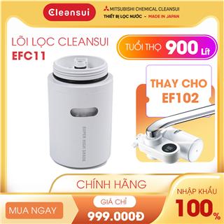 Lõi Lọc Cleansui EFC11 / Tuổi thọ 900 Lít / Thay cho Bộ Lọc Cleansui EF102 Lõi Lọc Cleansui EFC11 / Tuổi thọ 900 Lít / Thay cho Bộ Lọc Cleansui EF102