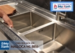 Chậu rửa chén Inox Malloca MS 8816
