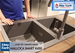 Chậu đá Malloca SMART K450 / Màu xám / Phủ nano kháng khuẩn