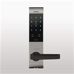 Khóa điện tử Hafele EL7500-TC cho cửa gỗ / Thân khóa nhỏ, màu bạc, mã số 912.05.712