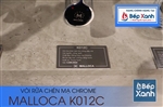 Vòi rửa chén nóng lạnh Malloca K012C / Đồng thau mạ chrome, có dây rút