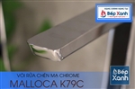 Vòi rửa chén nóng lạnh Malloca K79C / Đồng thau mạ chrome