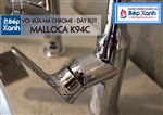 Vòi rửa chén nóng lạnh Malloca K94C / Đồng thau mạ chrome, có dây rút